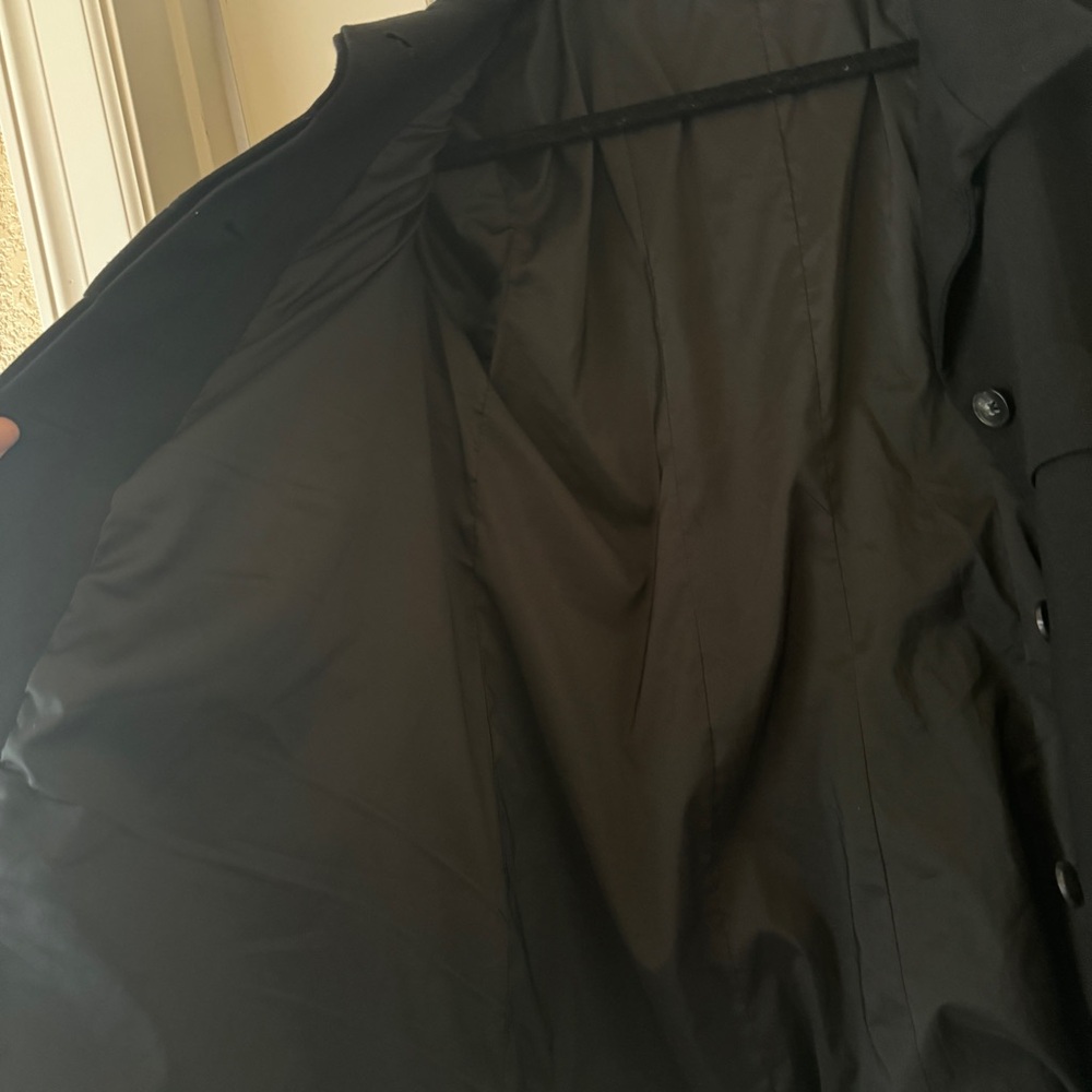 Theory Black Coat L - Picture 6 of 8